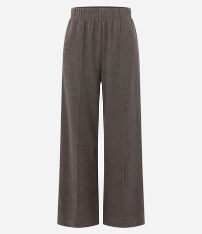 Pantalón Wide Leg en Algodón sin Felpa 6