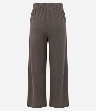 Pantalón Wide Leg en Algodón sin Felpa 8