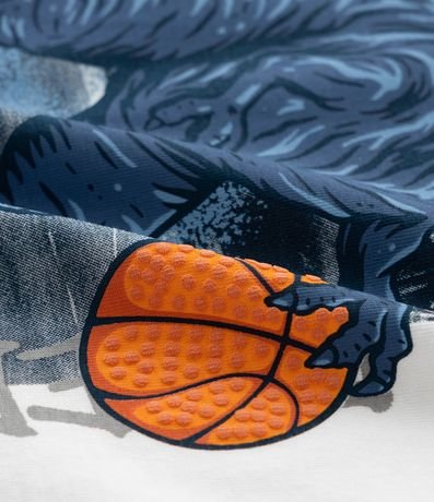 Pijama Infantil corto con Estampa de Dinosaurio - Talle 5 a 14 años 9