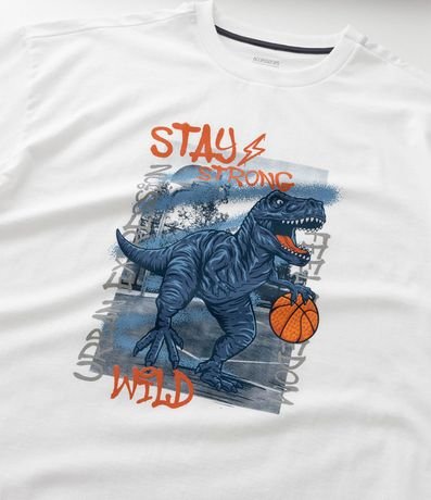 Pijama Infantil corto con Estampa de Dinosaurio - Talle 5 a 14 años 10