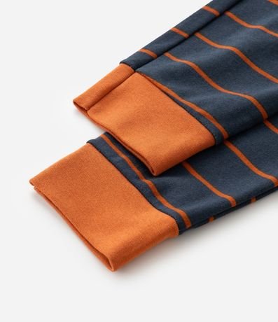 Pijama Infantil Largo con Estampa Montaña - Talle 5 a 14 años 7