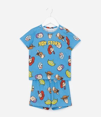 Pijama Infantil en Algodón Estampa Toy Story - Talle 2 a 6 años