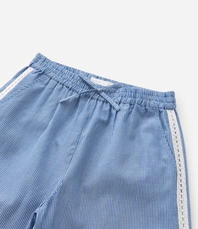 Pantalón Infantil en Tricolina con Rayas y Cordón – Talle 5 a 14 años 5