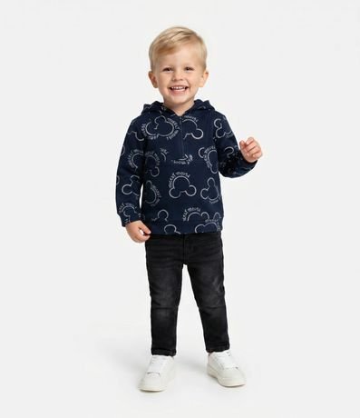 Buzo Infantil con Capucha y Estampado Mickey – Talle 1 a 6 años 1
