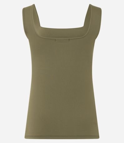 Blusa en Poliamida con Escote Cuadrado 7