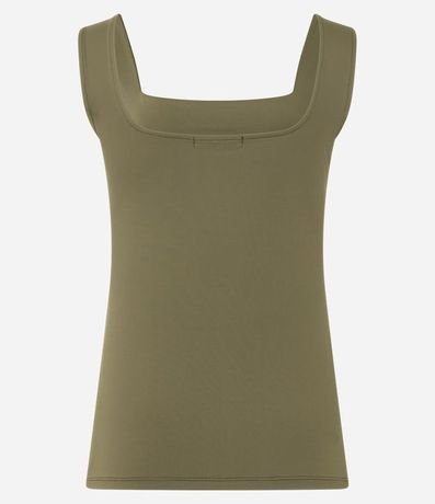 Blusa en Poliamida con Escote Cuadrado 2