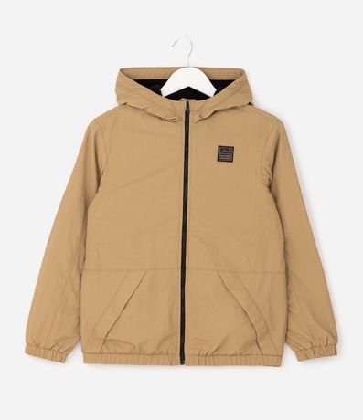 Campera Bomber Infantil con Capucha y Forro Polar – Talle 5 a 14 años