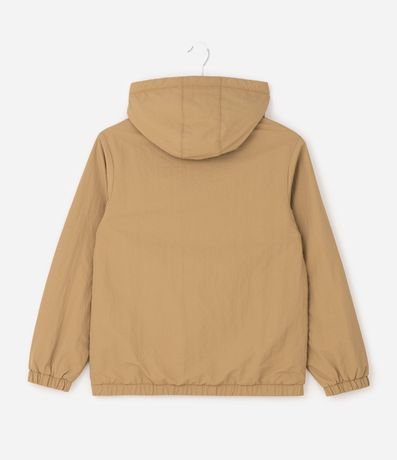 Campera Bomber Infantil con Capucha y Forro Polar – Talle 5 a 14 años 2