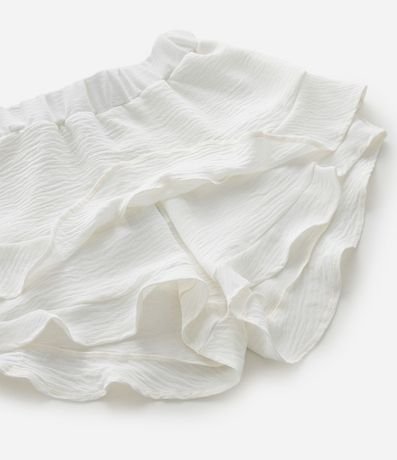 Short Pollera Infantil en Airflow con Volados - Talle 7 a 14 años 6