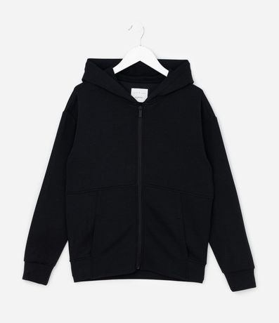 Campera Infantil con Capucha y Cremallera - Talle 5 A 14 años