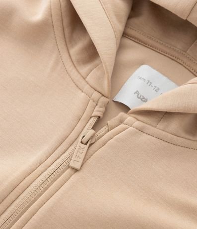 Campera Infantil con Capucha y Cremallera - Talle 5 A 14 años 5