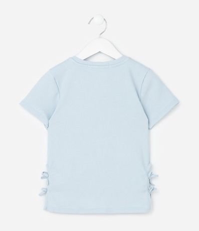 Blusa Slim Infantil con Abertura y Lazos Laterales - Talle 7 a 14 años 3