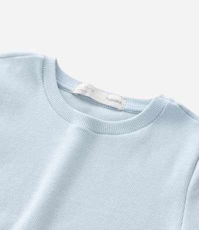 Blusa Slim Infantil con Abertura y Lazos Laterales - Talle 7 a 14 años 6