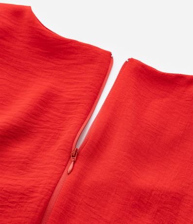 Vestido Corto en Crepé con Escote V Curve & Plus Size 6