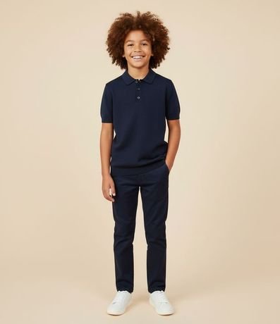 Pantalón Slim Infantil con Bolsillos - Talle 5 a 14 años