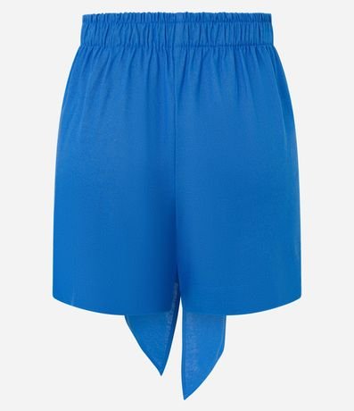 Short Pollera en Viscolino con Lazo Delantero 7