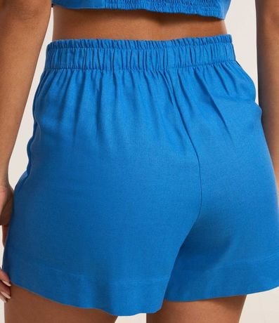 Short Pollera en Viscolino con Lazo Delantero 4