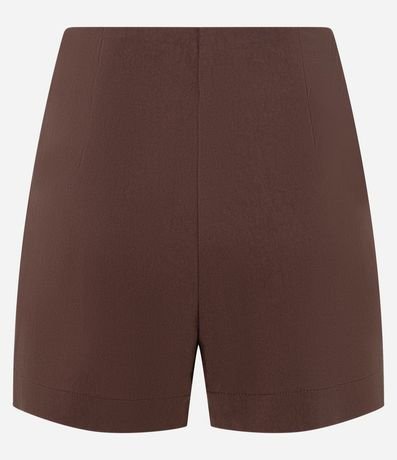 Short Corto en Bengalina con Cremallera en el Lateral 6