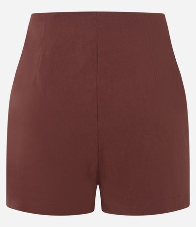 Short Corto en Bengalina con Cremallera en el Lateral 6