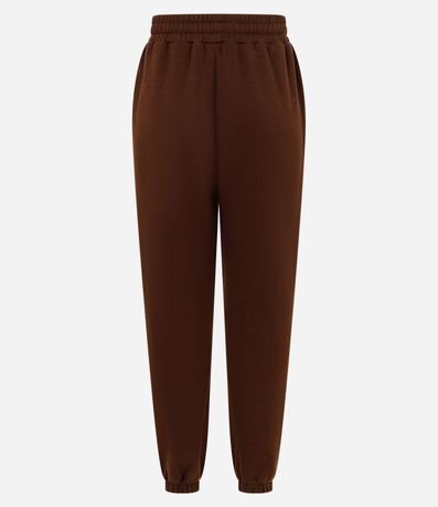 Pantalón Jogger en Algodón con Cintura con Elástico 3