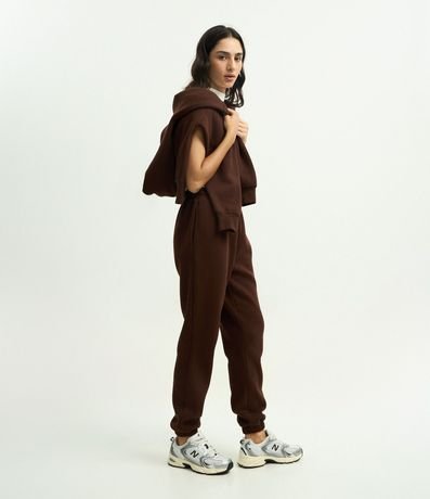 Pantalón Jogger en Algodón con Cintura con Elástico 7