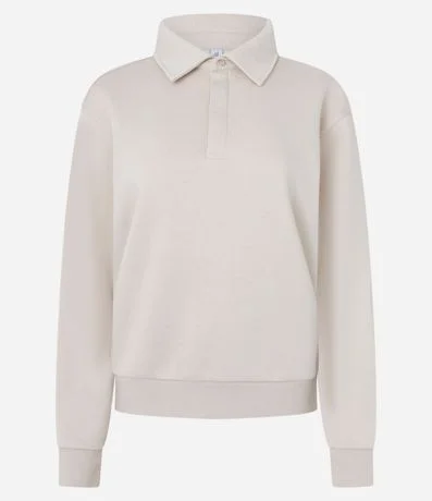 Saco cerrado en Algodón con Cuello Polo 4