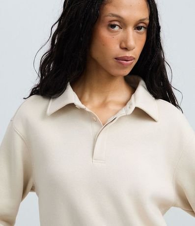 Saco cerrado en Algodón con Cuello Polo 3