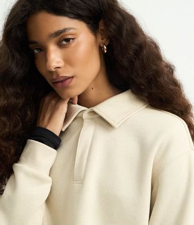 Saco cerrado en Algodón con Cuello Polo 4