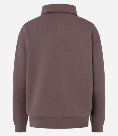 Saco cerrado en Algodón con Cuello Polo 5