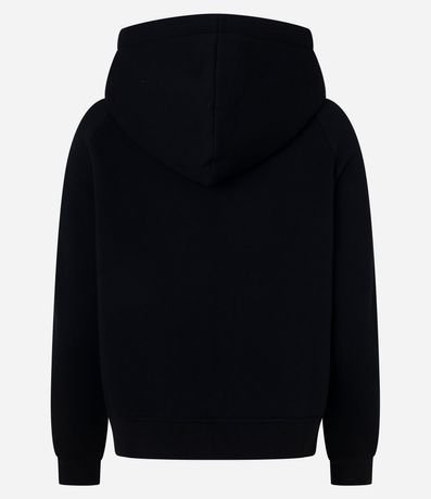 Saco en Algodón con Capucha y Cremallera Delantera 5