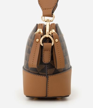 Cartera Transversal Pequeña con Estampa Triangular 2