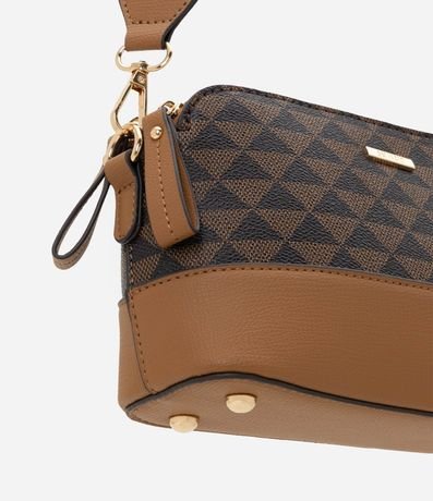 Cartera Transversal Pequeña con Estampa Triangular 4