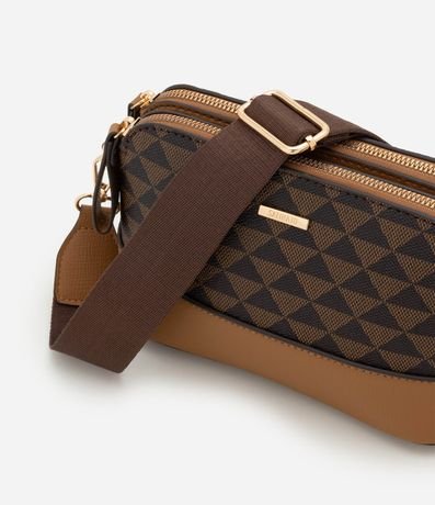 Cartera Transversal Pequeña con Estampa Triangular 5