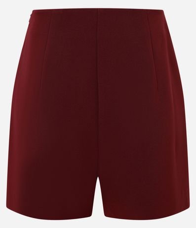Short Pollera Traspasada en Sastrería con Hebilla Lateral 6