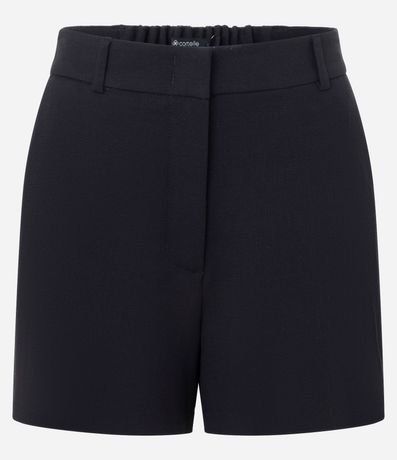 Short Sastre en Crepé con Cintura Elástica 5