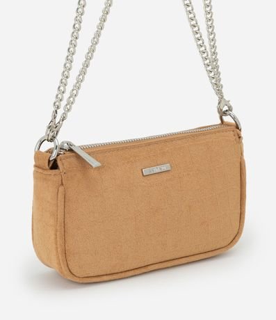 Cartera Baguette Pequeña con Asa de Cadena