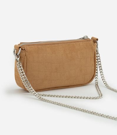 Cartera Baguette Pequeña con Asa de Cadena 3
