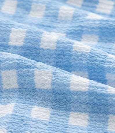 Pollera Infantil Vichy con Cintura Lastex - Talle 5 a 14 años 4