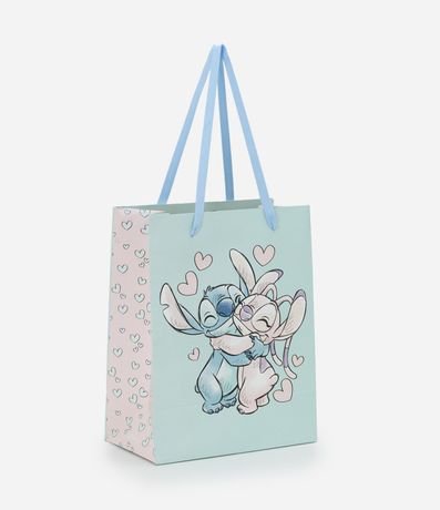 Bolsa de Regalo Pequeña con Estampa Stitch y Angel