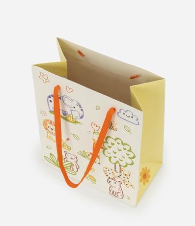 Embaje de Regalo Pequeña con Estampado de Animais infantiles 2