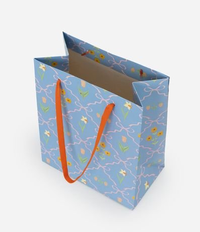 Embalaje de Regalo Pequeña con Estampado de Tulipanes 2