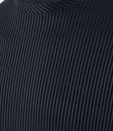 Remera Slim Acanalada con Textura Vertical 8
