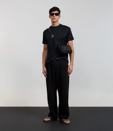 Remera Slim Acanalada con Textura Vertical 2