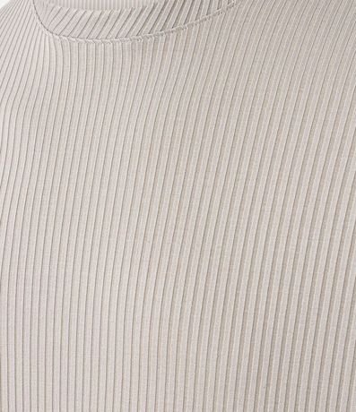 Remera Slim Acanalada con Textura Vertical 8