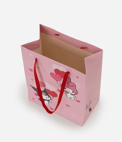 Embalaje de Regalo Pequena con Estampa Kuromi y My Melody 3