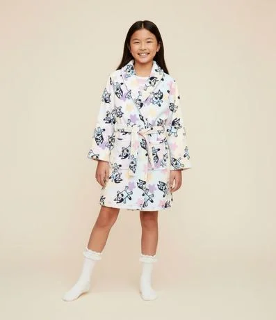Bata de Baño Infantil con Estampa Bluey – Talle 3 a 12 años