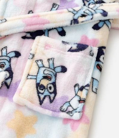 Bata de Baño Infantil con Estampa Bluey – Talle 3 a 12 años 5