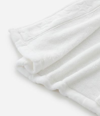 Bata de Baño Infantil con Relieve y Capucha Unicórnio – Talle 3 a 16 años 3