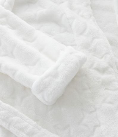 Bata de Baño Infantil con Relieve y Capucha Unicórnio – Talle 3 a 16 años 4
