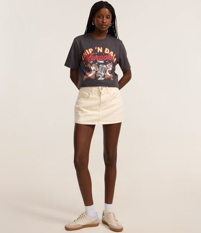 Remera T-shirt con Estampa Tico y Teco en el Karaoke 2